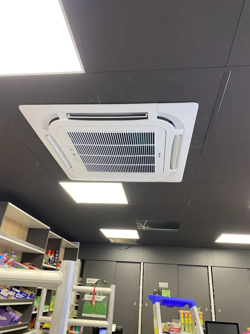 Winkel met een airco-plafondcassette